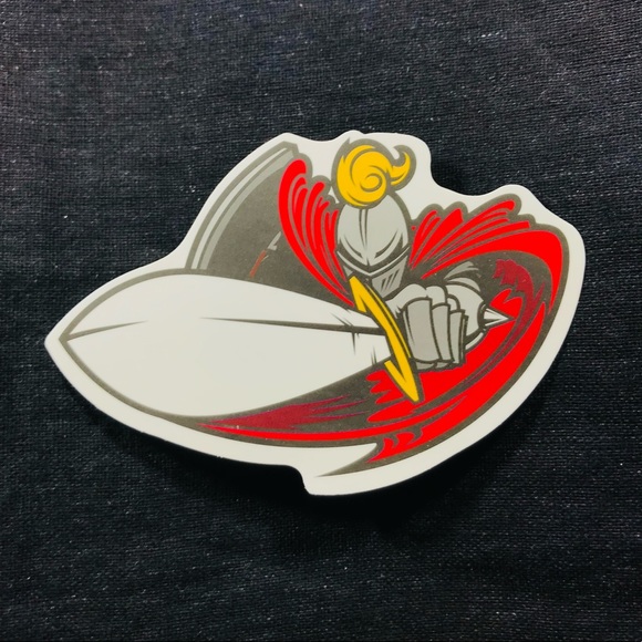 Knight Nobleman Single Decor Accent Waterproof Sticker - Picture 3 of 4